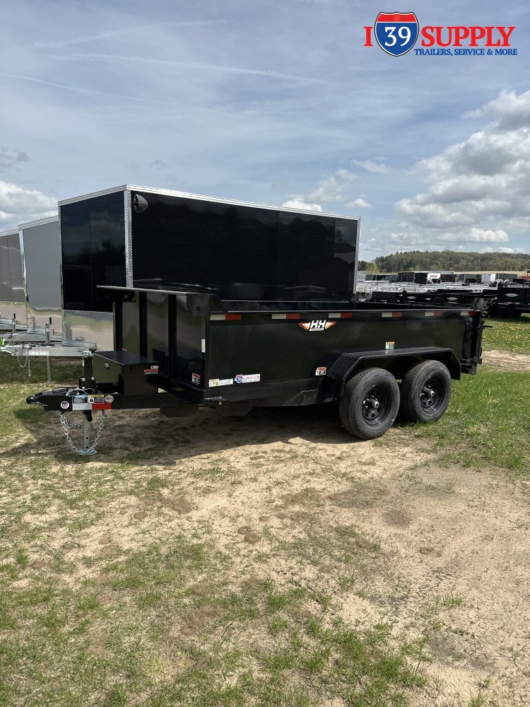 H&H 76x12 Utility Dump Trailer, 10k