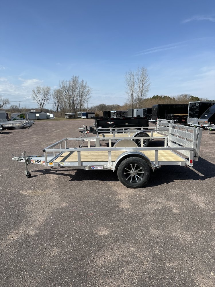 Rail Side Utility - Aluminum Frame - Single Axle