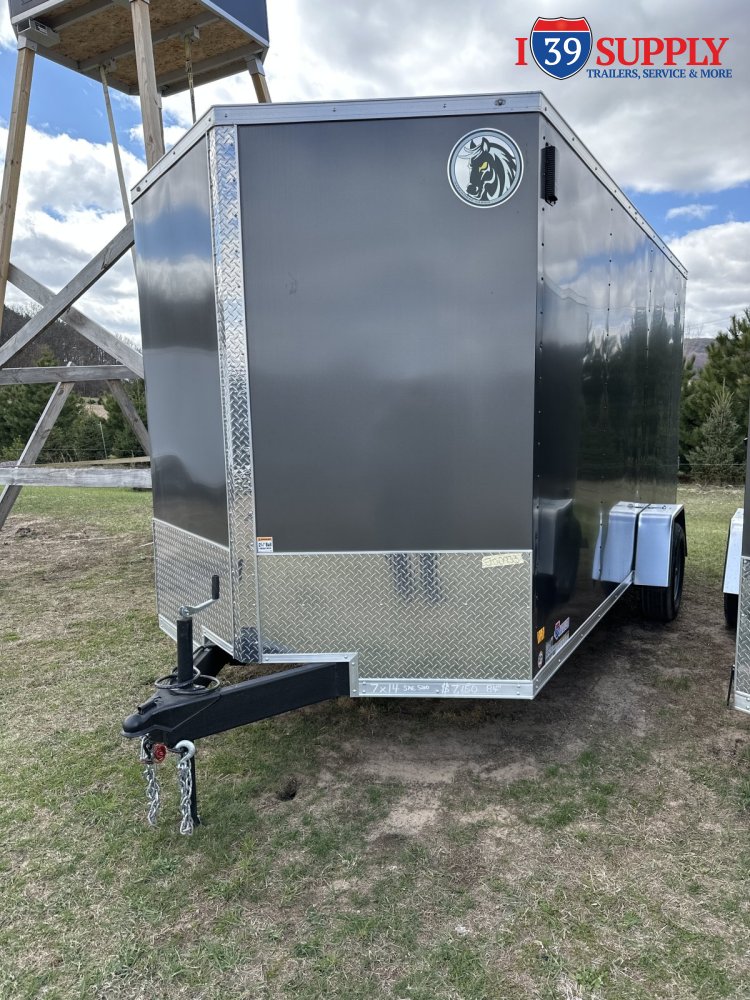 DHW 7x14 SAE52 Darkhorse Enclosed Cargo