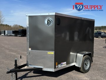 DHW 5x8 SA Darkhorse Enclosed Cargo