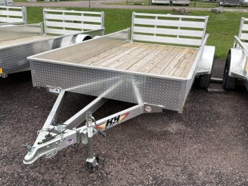 Solid Side Utility - Aluminum Frame - Single Axle