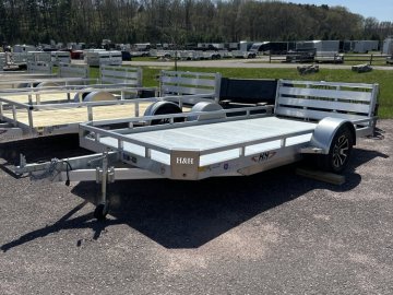Low Side Utility - Aluminum Frame - Single Axle