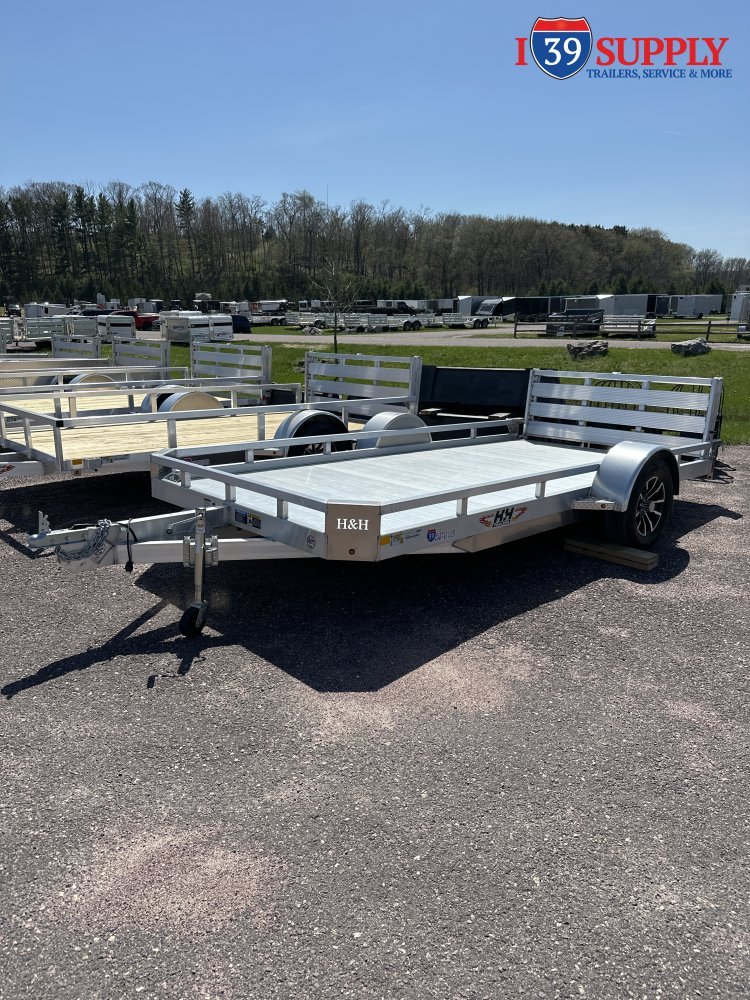Low Side Utility - Aluminum Frame - Single Axle