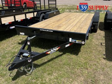 H&H 82x18 (16+2) Car Hauler Trailer, 7k