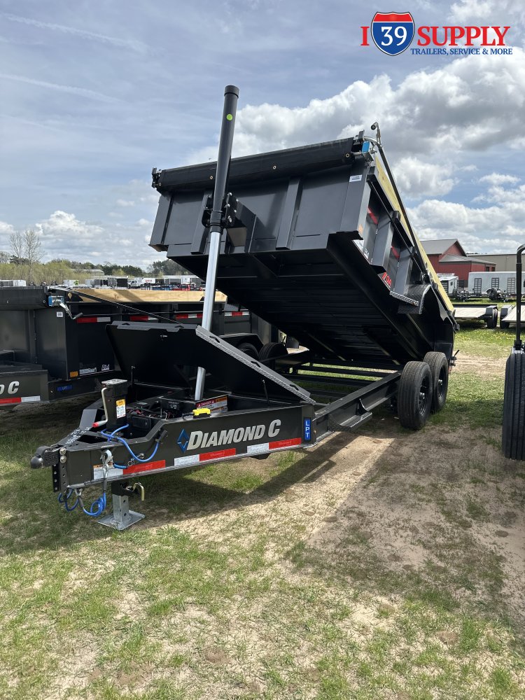LPT 207 14x82 Low Pro Telescopic Dump Trailer