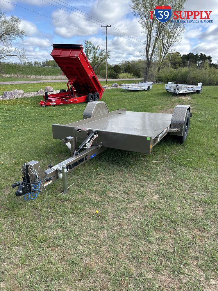 12'x77' Diamond C DSA 107 Equipment Trailer