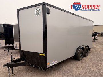 DHW 7.5x16 TA35 Darkhorse Enclosed Cargo (Black Out Package)