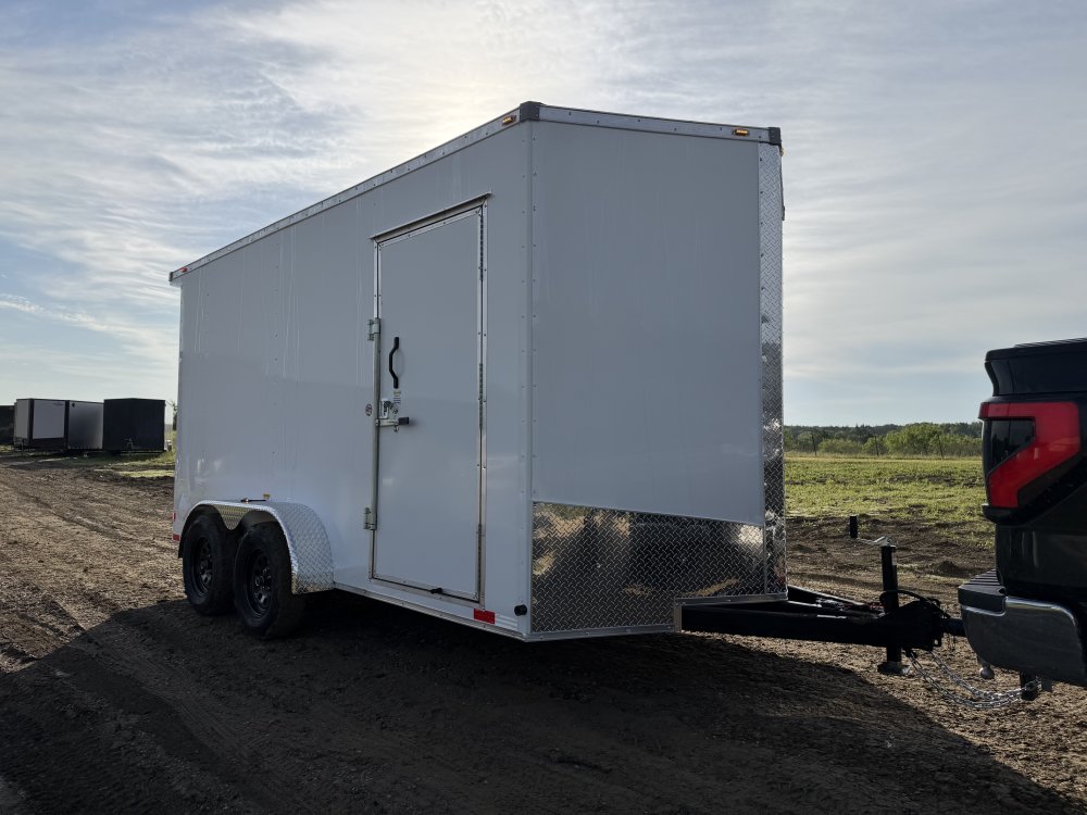 7'x14' True Blue Enclosed Cargo