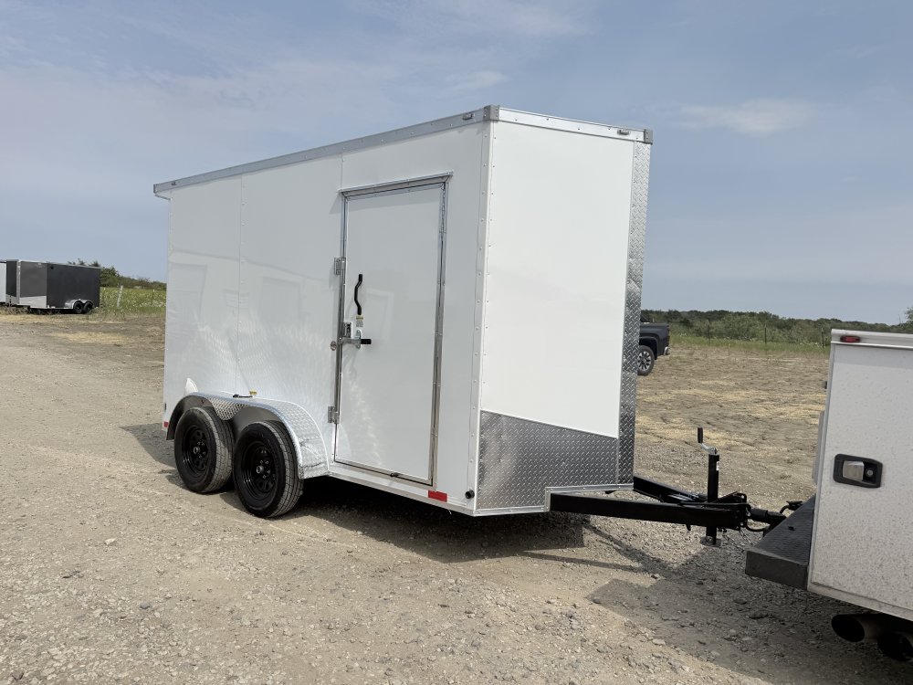 6'x12' True Blue Enclosed Cargo