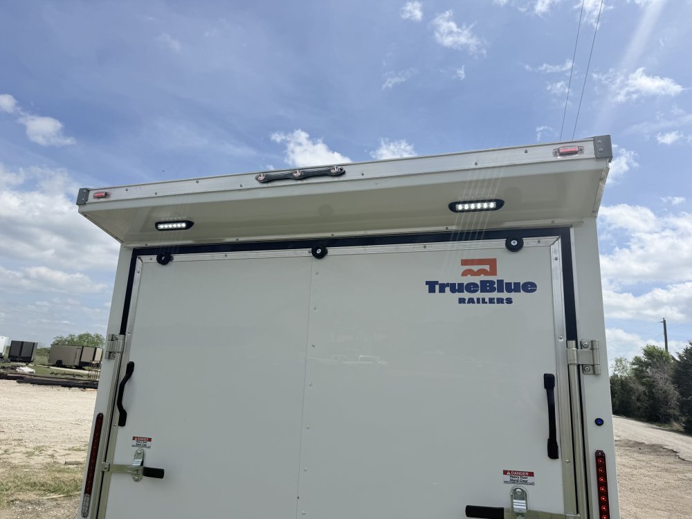 7'x16' True Blue Enclosed Cargo