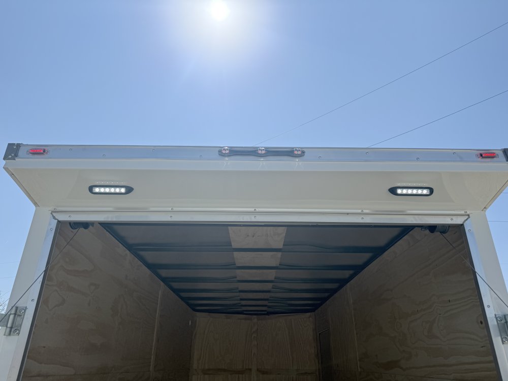 7'x16' True Blue Enclosed Cargo