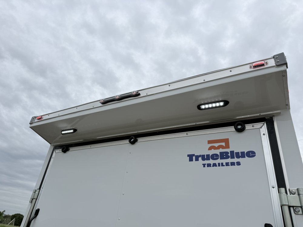 7'x16' True Blue Enclosed Cargo