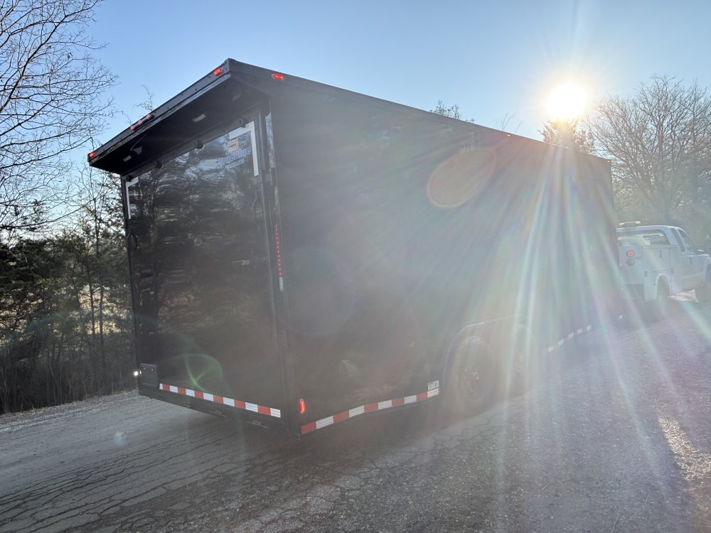 8.5'x20' True Blue Enclosed Car Hauler