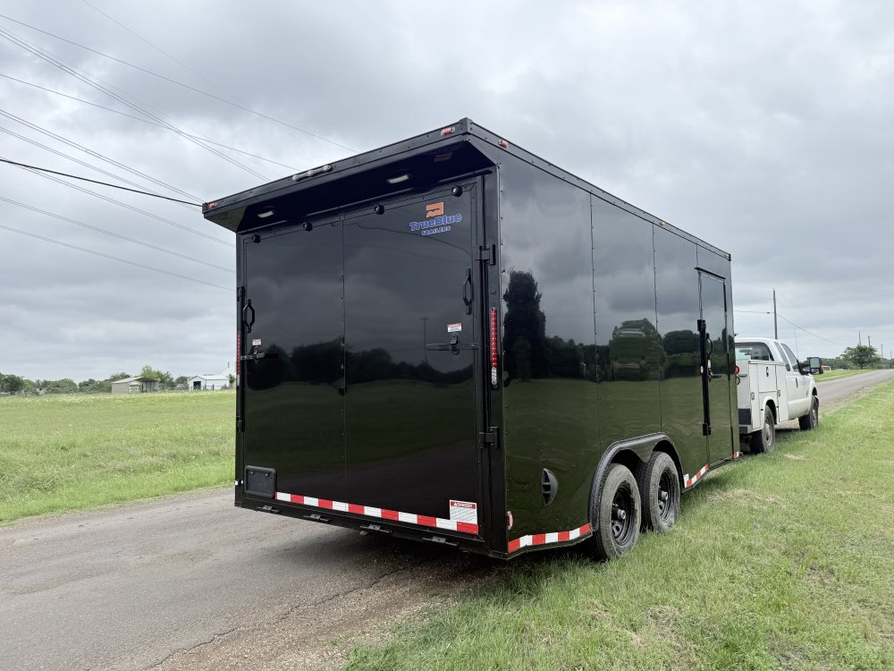 8.5'x16' True Blue Enclosed Car Hauler