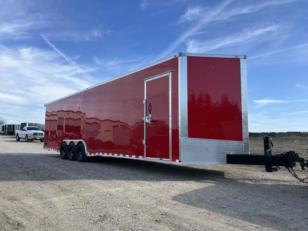 8.5'x32' True Blue Enclosed Car Hauler