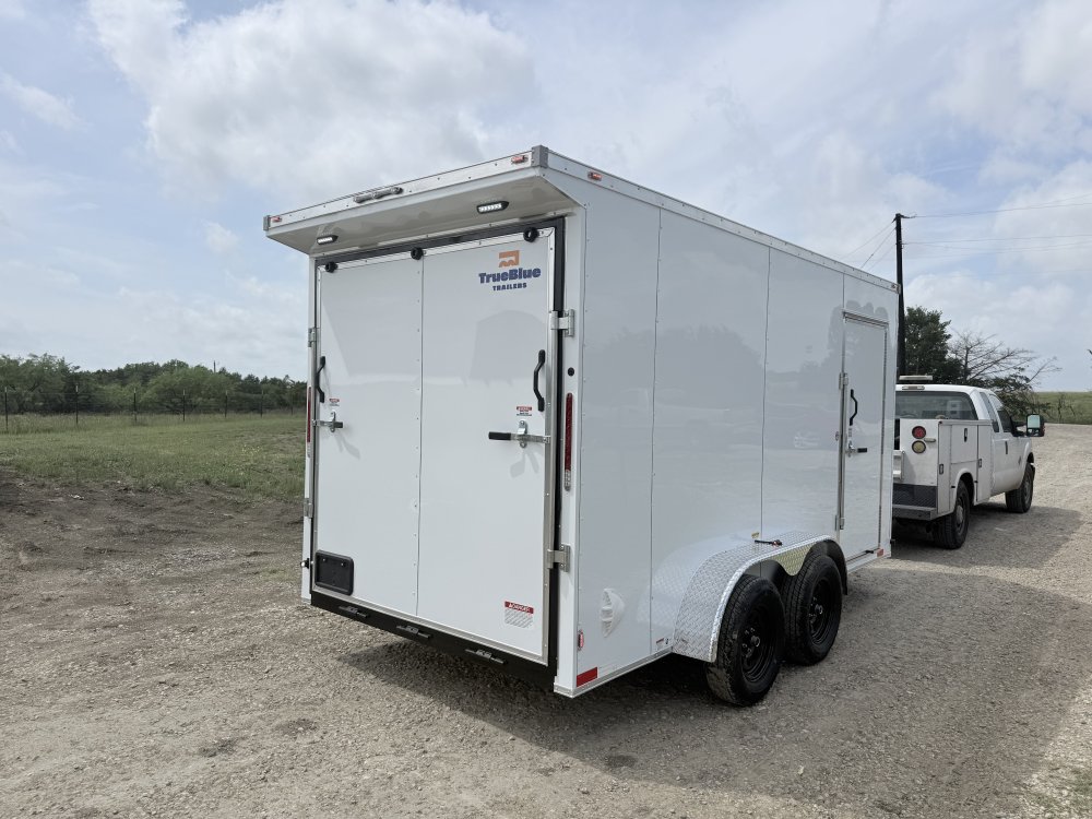 7'x14' True Blue Enclosed Cargo