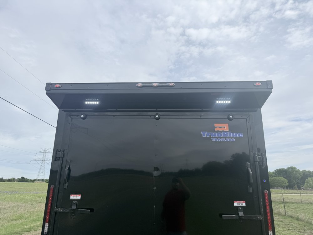 7'x16' True Blue Enclosed Cargo