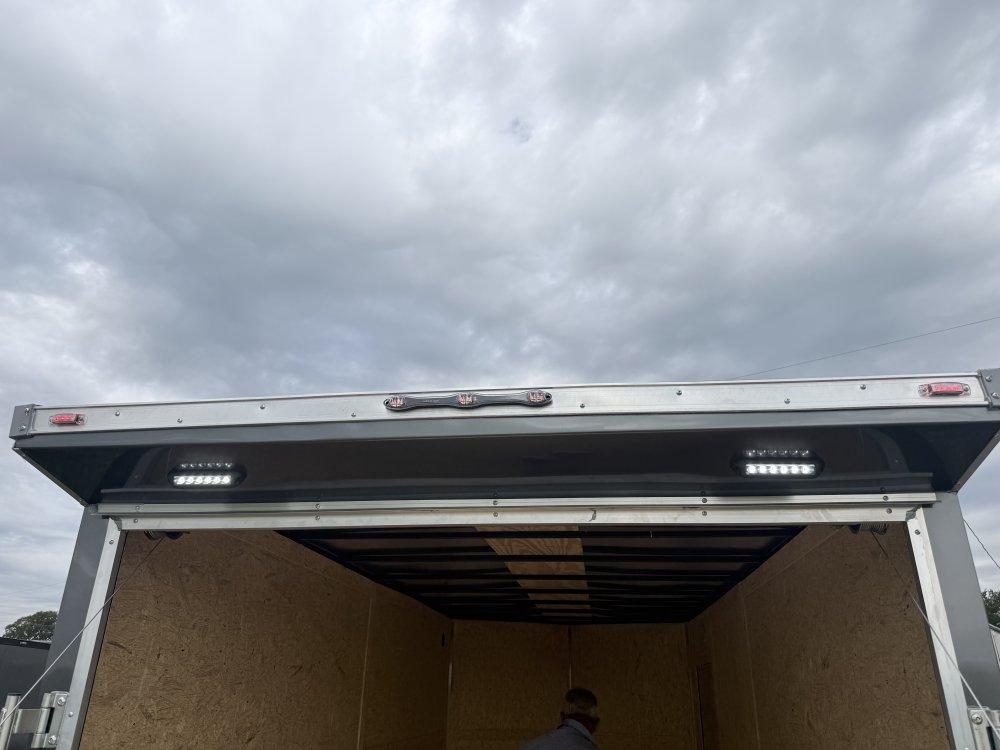 7'x16' True Blue Enclosed Cargo