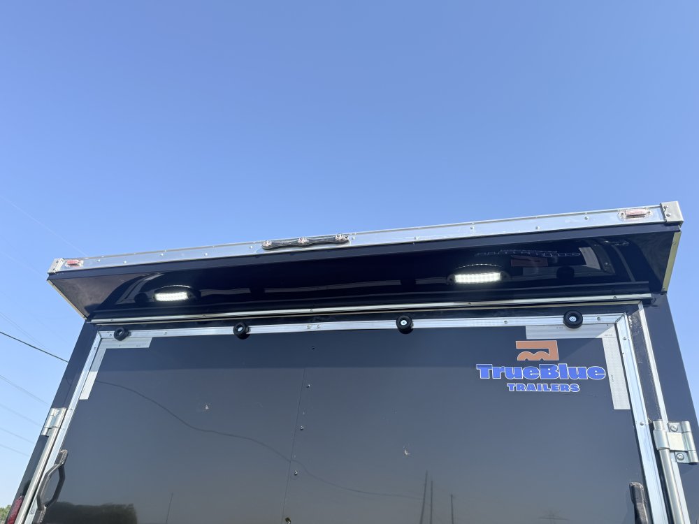 8.5'x28' True Blue Enclosed Car Hauler