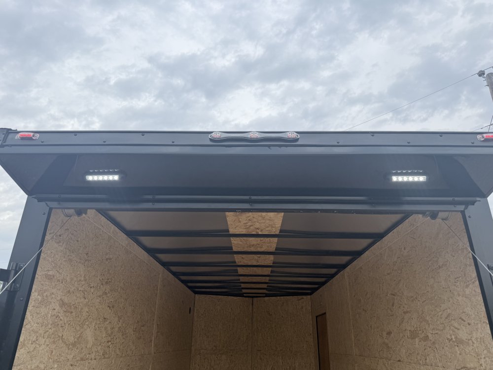 7'x16' True Blue Enclosed Cargo