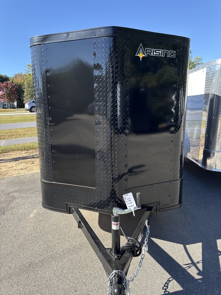 5x8 3K Arising Industries Enclosed Cargo w/Blackout Package