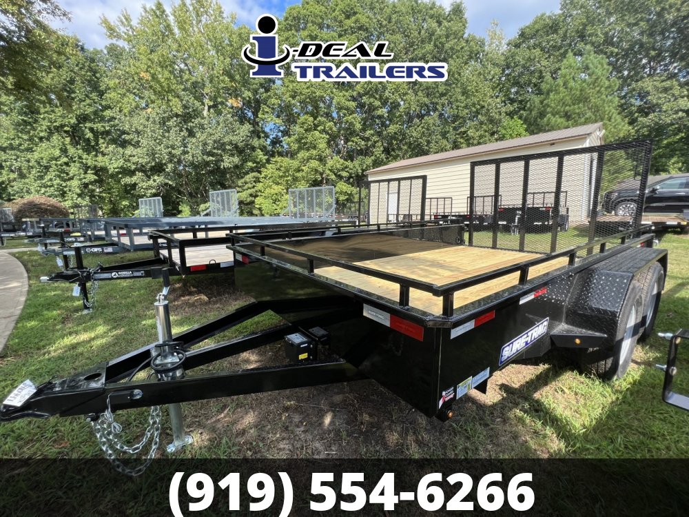 7x12 7k High Side Utility Trailer