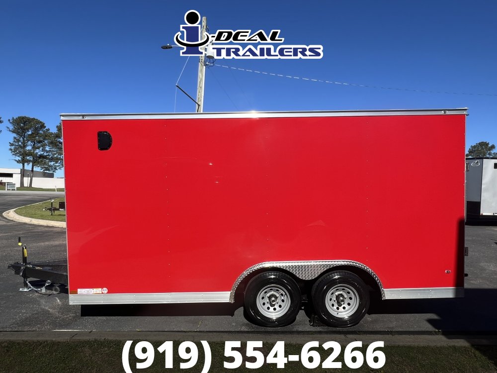 8.5X16 10K ENCLOSED CARGO WITH EXTRA INTERIOR HEIGHT