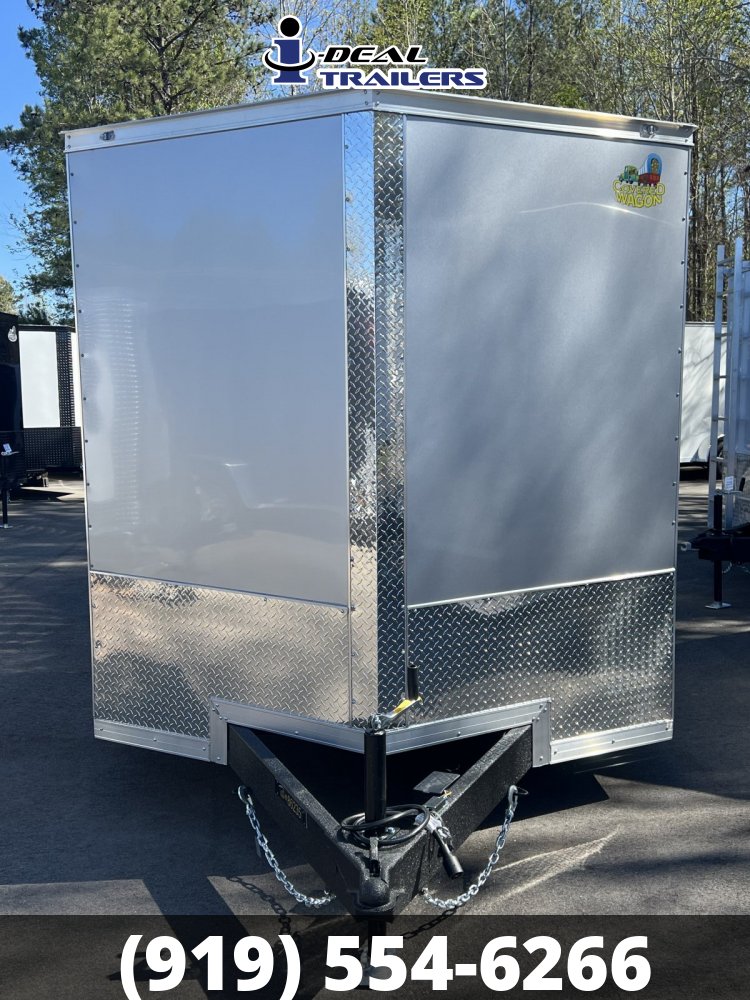 7x16 ENCLOSED CARGO WITH EXTRA INTERIOR HEIGHT AND BARLOCK ON SIDE DOOR