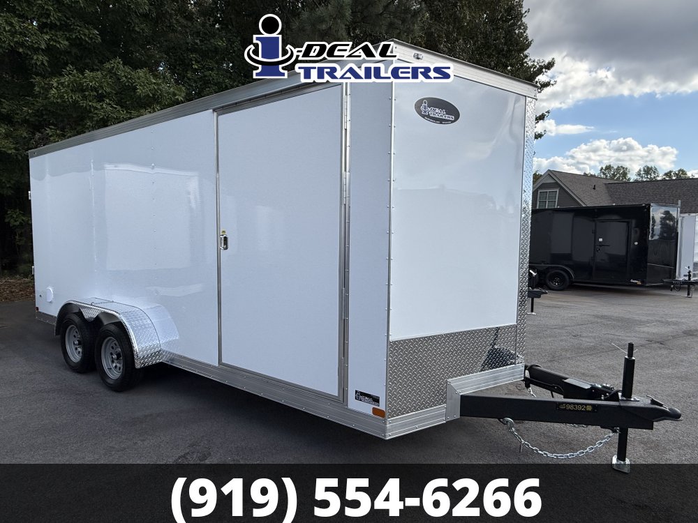 7x18 7K Covered Wagon Enclosed Cargo