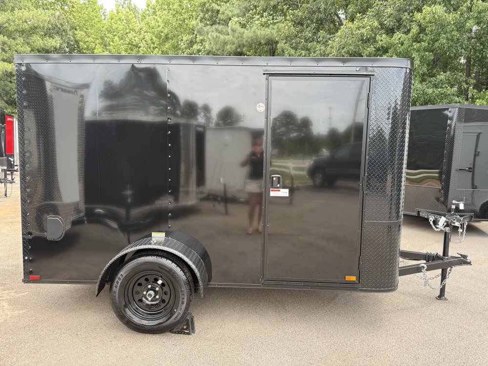 5X10 3K Arising Industries Enclosed Cargo w/ Extra Height and Blackout Package