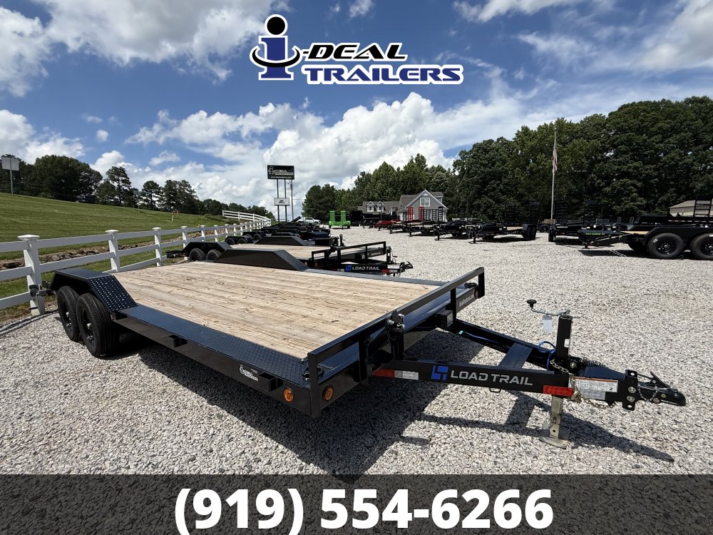 8.5' X 20' 10K LOAD TRAIL CARHAULER W/ DRIVE OVER FENDERS