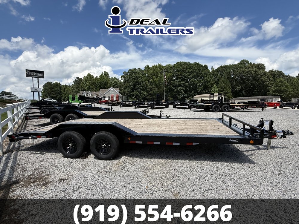 8.5' X 20' 10K LOAD TRAIL CARHAULER W/ DRIVE OVER FENDERS