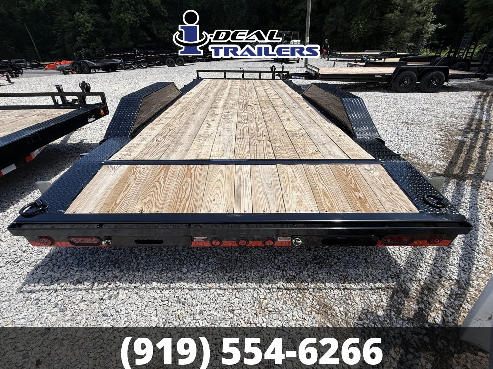 8.5' X 20' 10K LOAD TRAIL CARHAULER W/ DRIVE OVER FENDERS