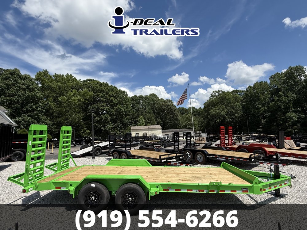7' x 20' 14K LOAD TRAIL EQUIPMENT TRAILER