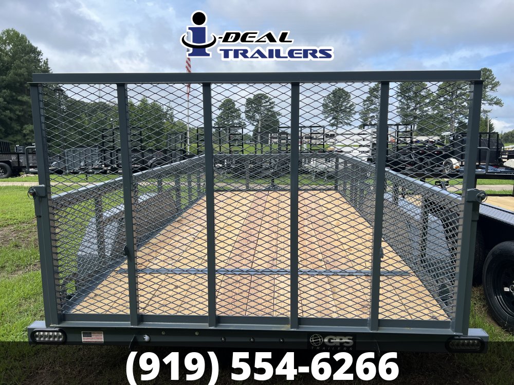 7x14 7K GPS Trailers Utility
