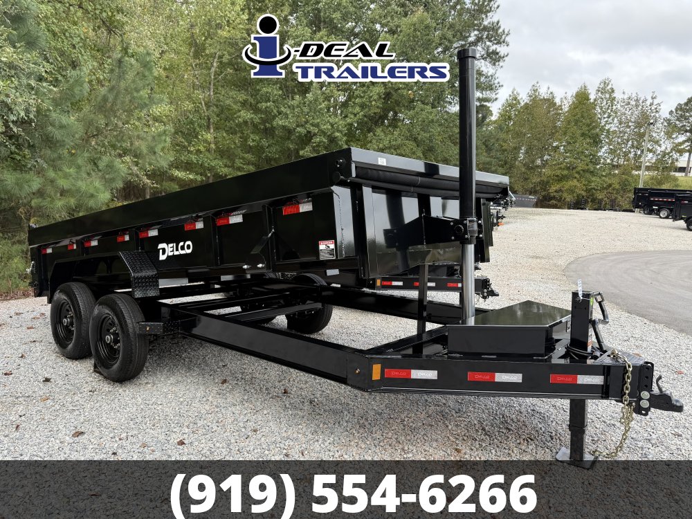 7X16 14K DELCO TELESCOPTIC HOIST DUMP