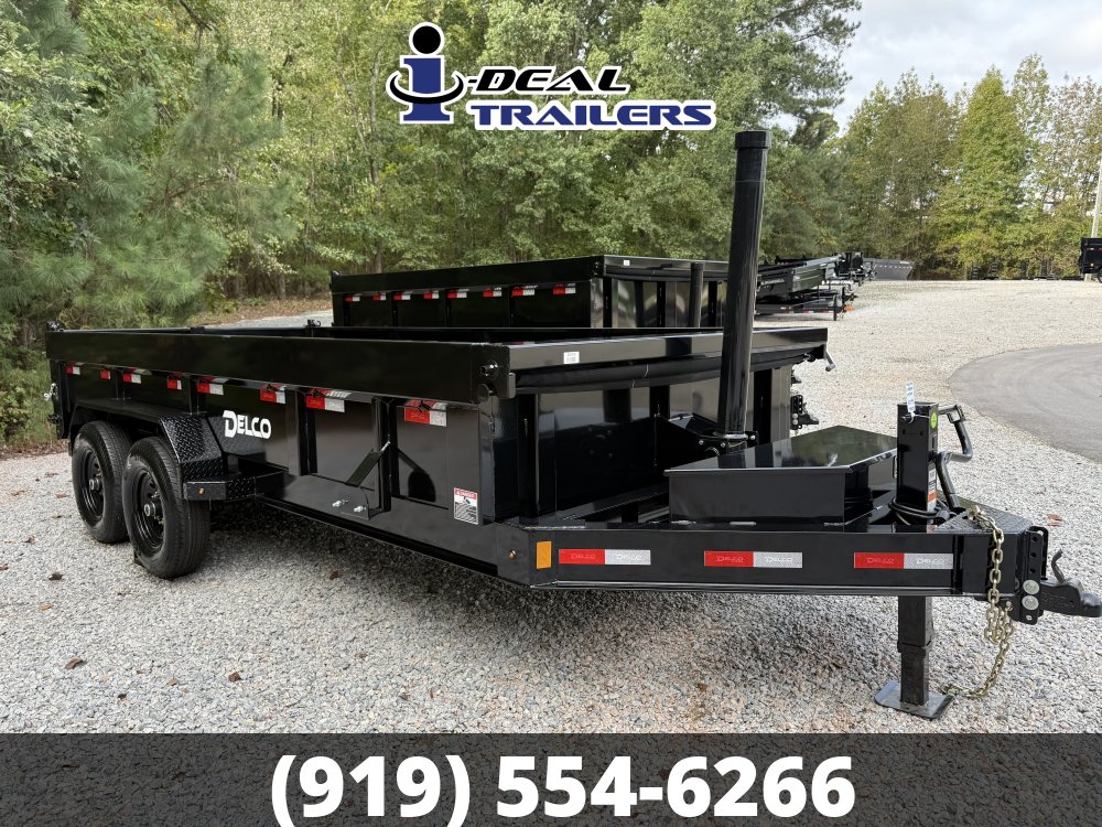 7X16 14K DELCO TELESCOPTIC HOIST DUMP