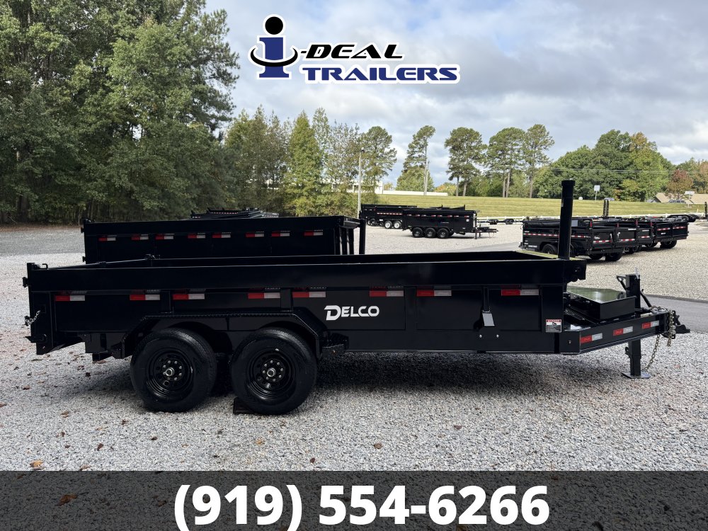 7X16 14K DELCO TELESCOPTIC HOIST DUMP