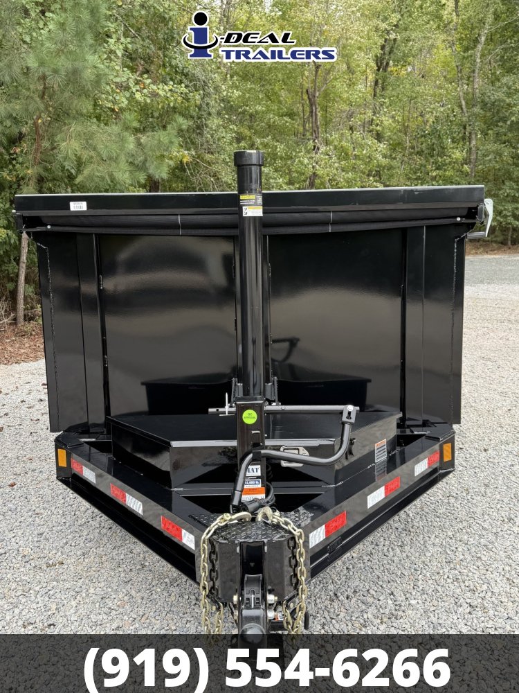 7X16 14K DELCO TELECOPTIC HOIST 4' SIDES DUMP