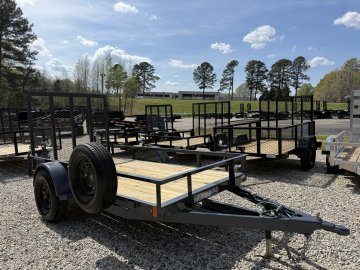 5X10 Lamar 3K Utility Trailer w/Spare Tire