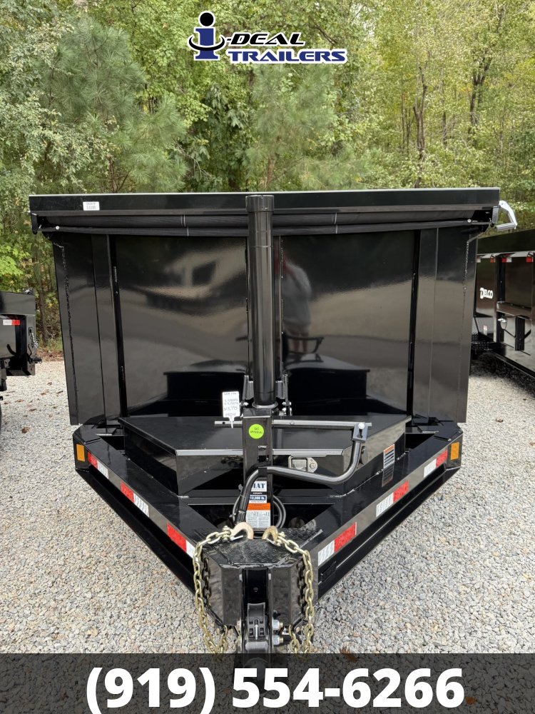 7X14 14K DELCO TELESCOPIC HOIST 4' SIDES DUMP