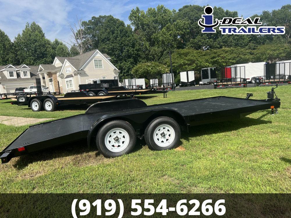 7x18 7K Currahee Flatbed Car Hauler