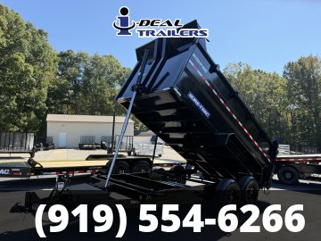 7X14 14K SURE TRAC HD LOW PROFILE 4' SIDES & TELESCOPIC HOIST
