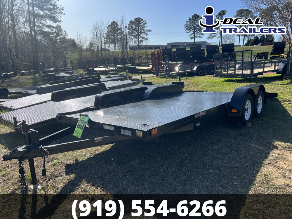 7x18 7K Currahee Flatbed Car Hauler