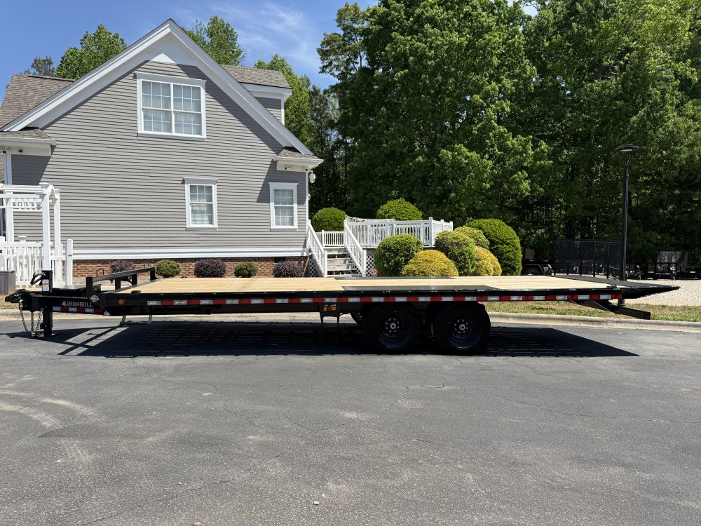 8.5x24' 14K IronBull Tilt Deckover