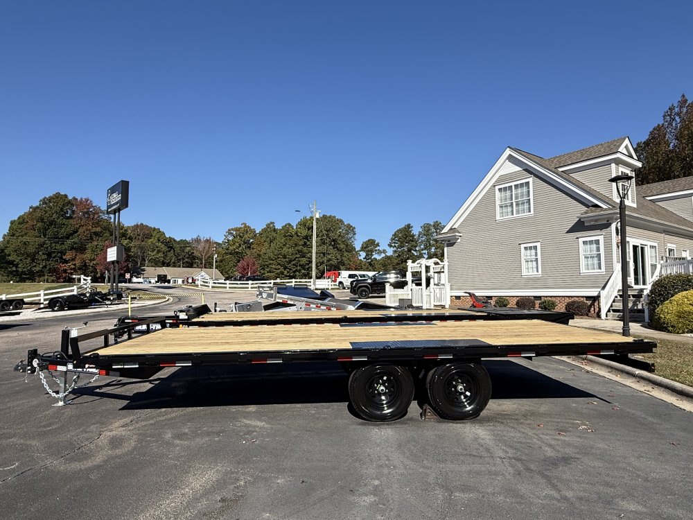 8.5X20 10K Sure Trac Flat Bed Deckover