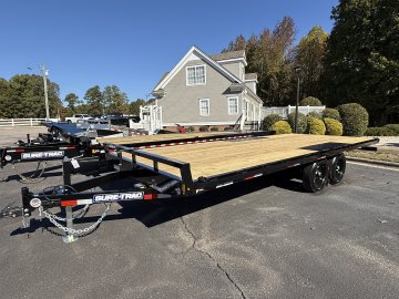8.5X20 10K SURE TRAC LOW PRO FLAT BED DECKOVER