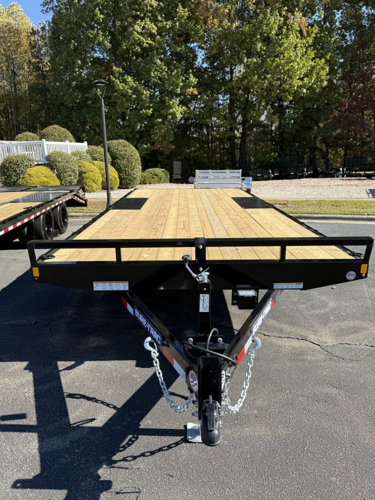 8.5X20 10K Sure Trac Flat Bed Deckover