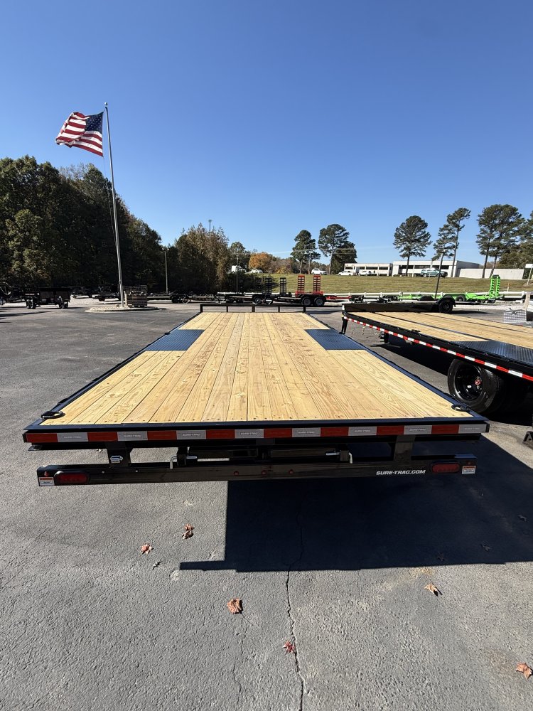 8.5X20 10K Sure Trac Flat Bed Deckover
