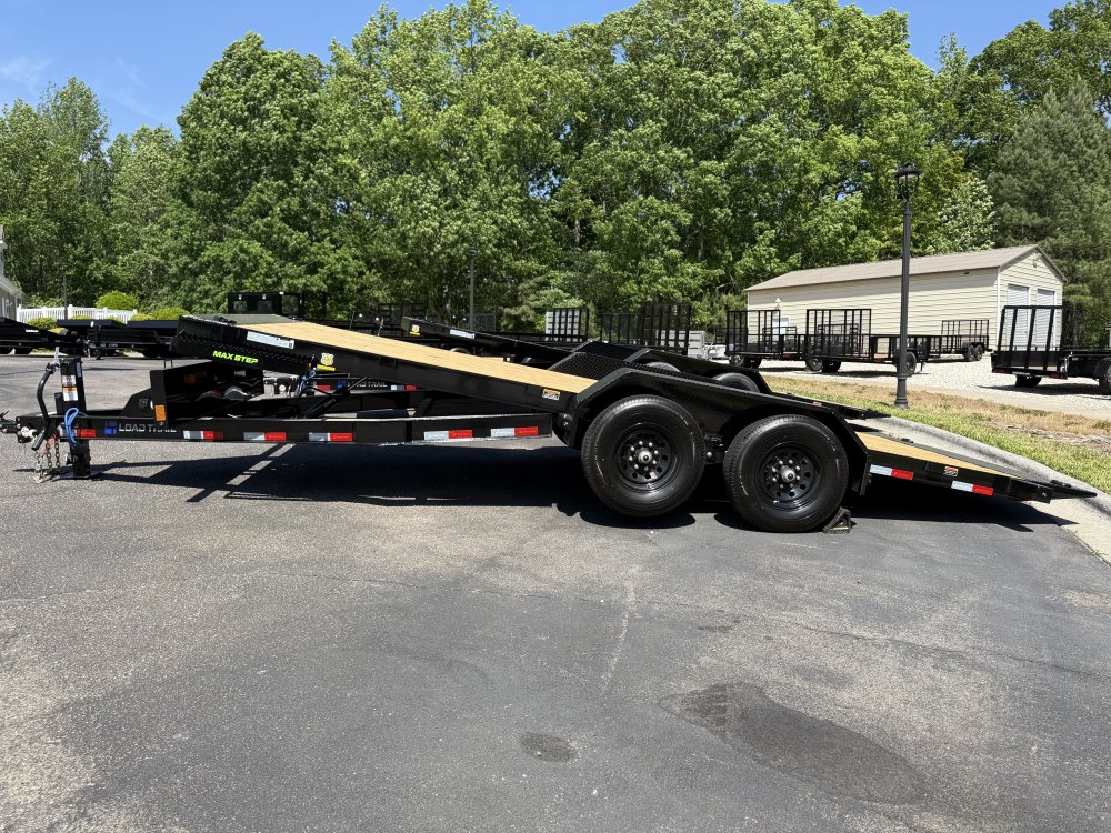 7X20 14K Load Trail Rapid Loader Power Tilt Deck